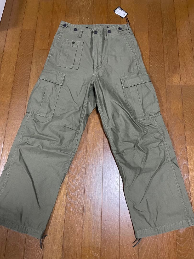 新品 Nigel Cabourn カーゴパンツ サイズ30 オリーブグリーン Nigel Cabourn直営各店 & ONLINE STOREに再入荷》ARMY CARGO PANT