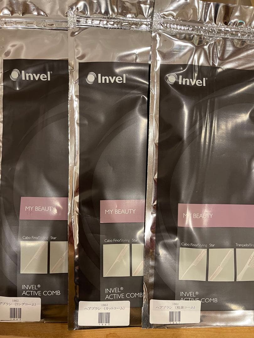 特価！！【未開封 コーム3種セット】インヴェル MY BEAUTY コーム 櫛 特価！！【未開封 コーム3種セット】インヴェル MY BEAUTY コーム 櫛