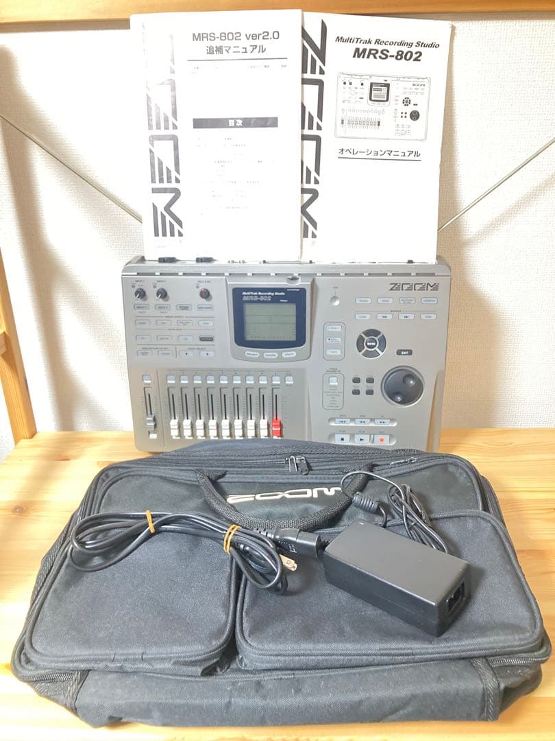 ☆超激レア！ ZOOM MRS-802 マルチトラックレコーダー ズーム MTR MRS-802 MultiTrak Recording Studio | Zoom