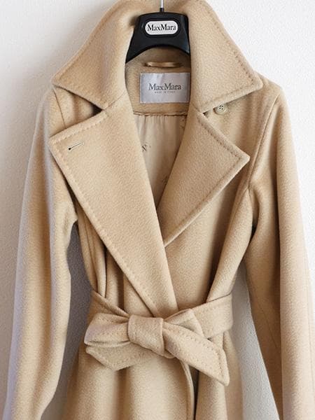 ハ*コ様 マックスマーラマニュエラアイコンコート白タグ38マヌエラ