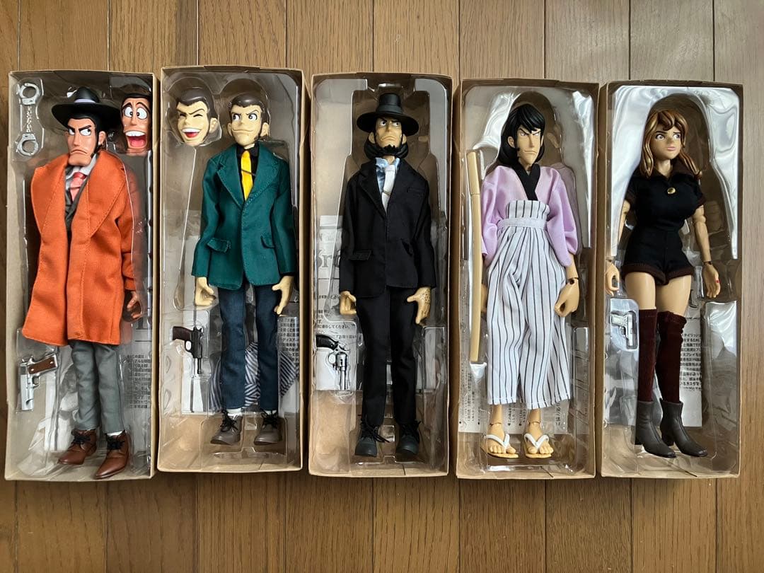 メディコムトイルパン三世 スタイリッシュコレクション5体セット+α メディコムトイルパン三世 スタイリッシュコレクション5体セット+α