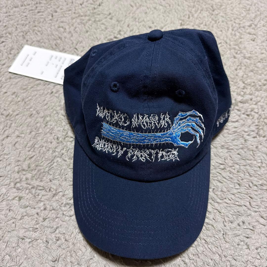 WACKO MARIA NECKFACE キャップ　Cap 天国東京　navy WACKO MARIA X NECKFACE - 6PANEL CAP SS25 (NAVY)✨SOLD✨ . BRAND