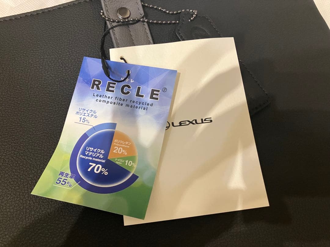 Lexus ブラック トートバッグ 新デザイン