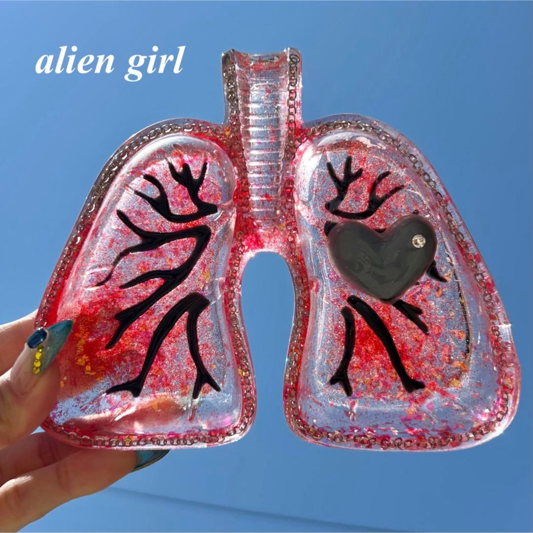 ハイ皿 レッド high皿 肺皿 小物入れ 肺の灰皿 - メルカリ