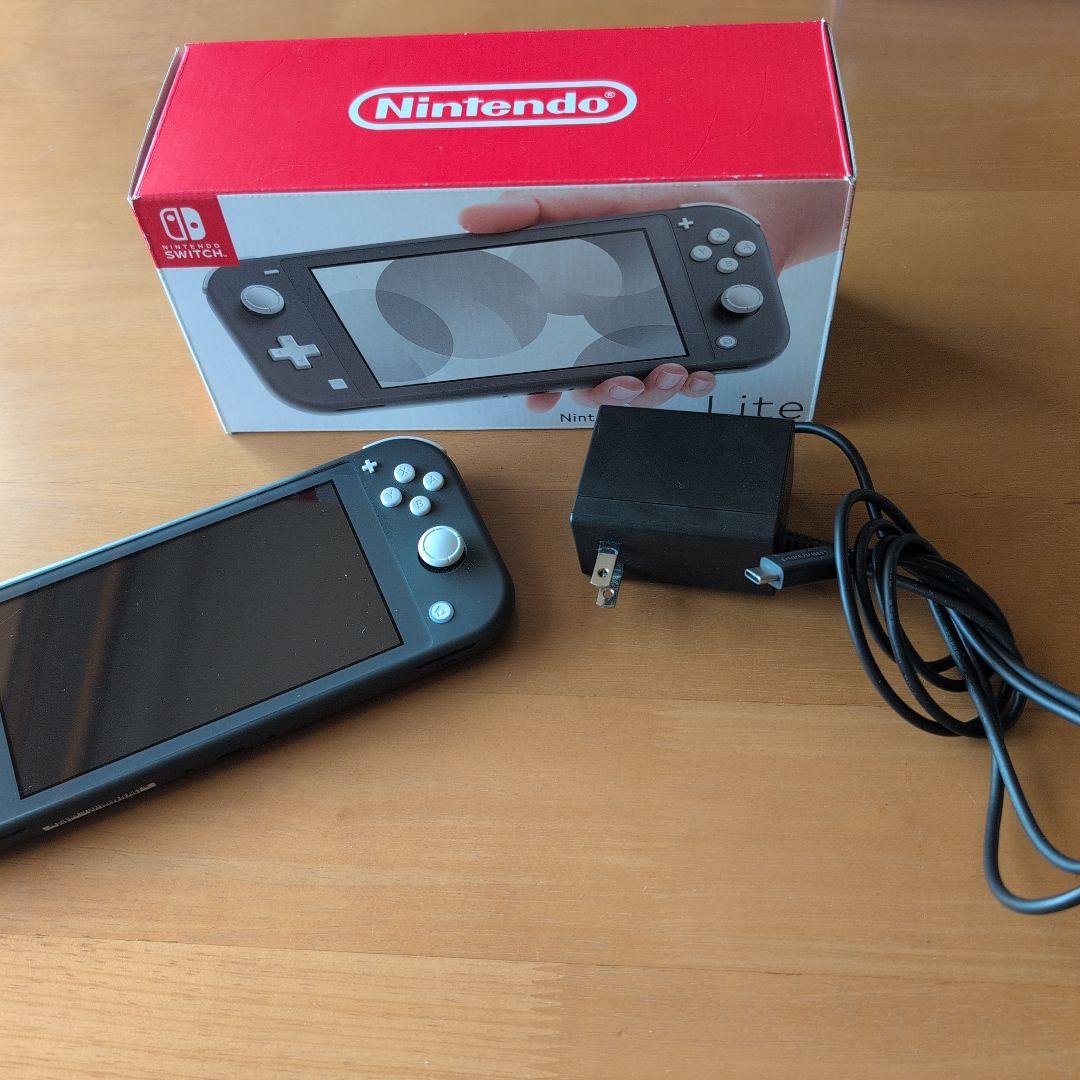 ニンテンドースイッチ　ライト　ダークグレー Nintendo Switch 任天堂 Lite [グレー] ニンテンドースイッチ ライト