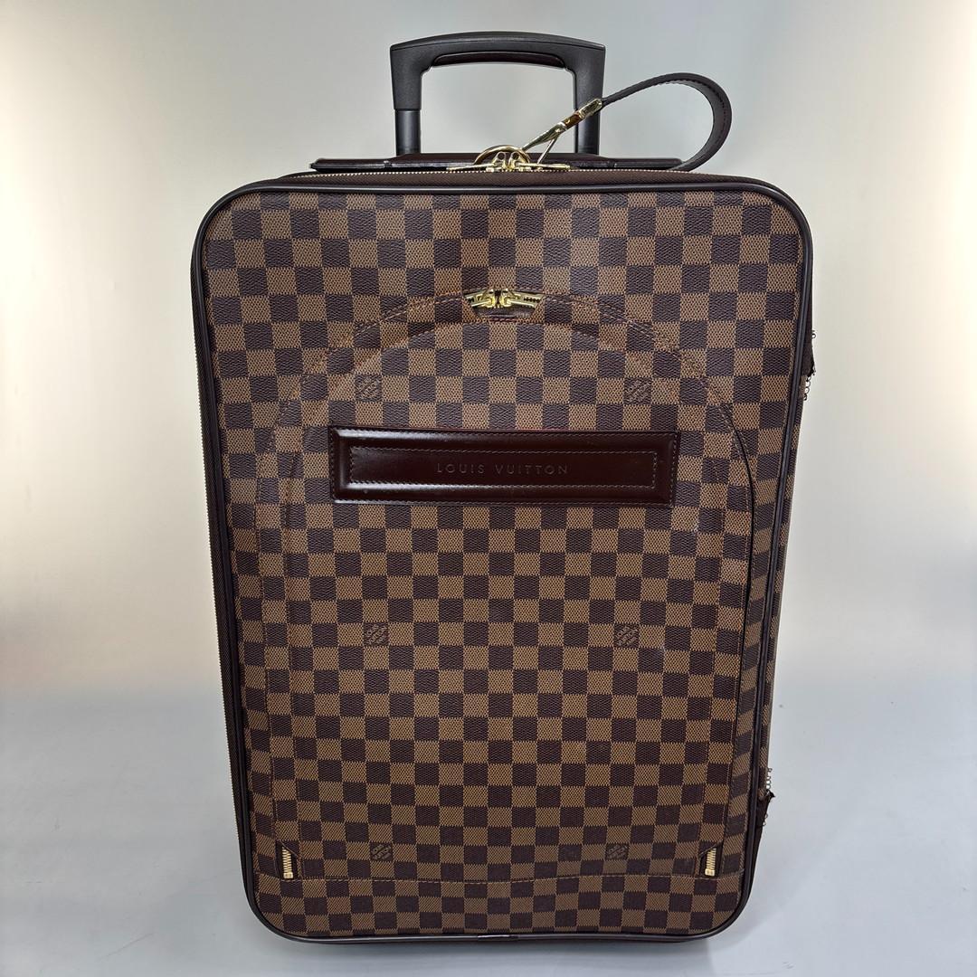 極美品 ルイヴィトン□ダミエ ペガス 55 N23294 レザー スーツケース