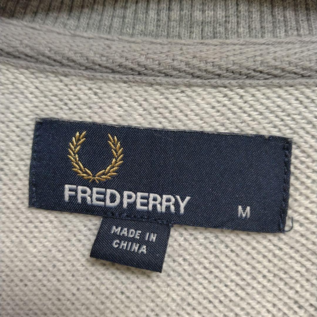 FRED PERRY グレー ジャケット Mサイズ - メルカリ