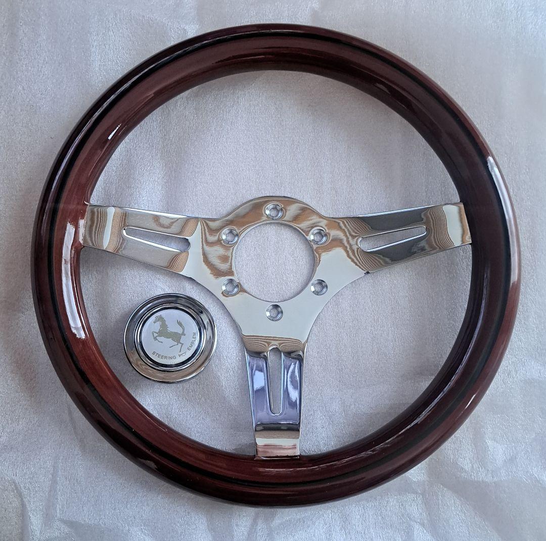 美品 小径ステアリング旧車 街道レーサー 当時物 イタリア製 OBA ナルディー 美品 小径ステアリング旧車 街道レーサー 当時物 イタリア製 OBA