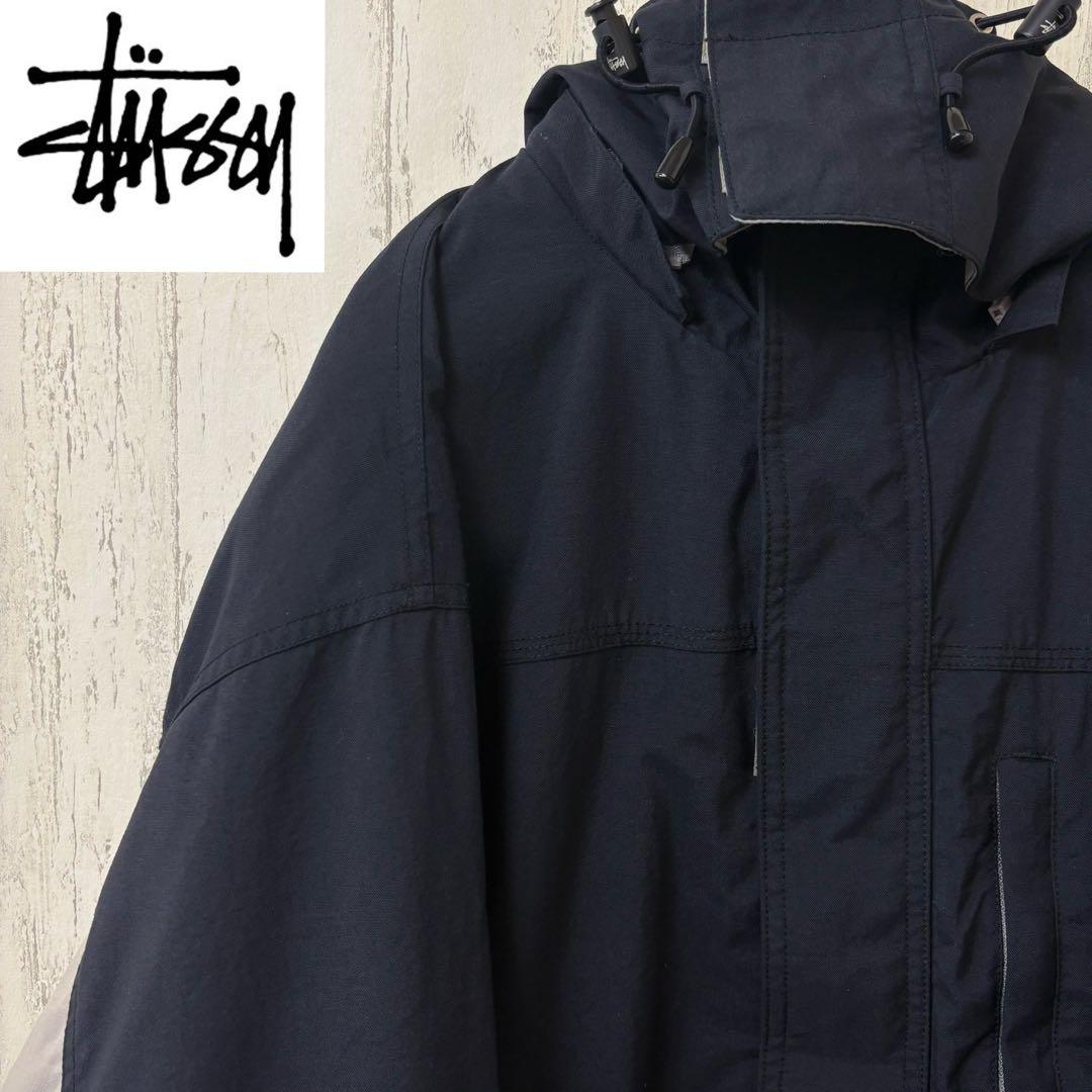 激レア】STUSSY ステューシー マウンテンパーカー ナイロン 完売モデル