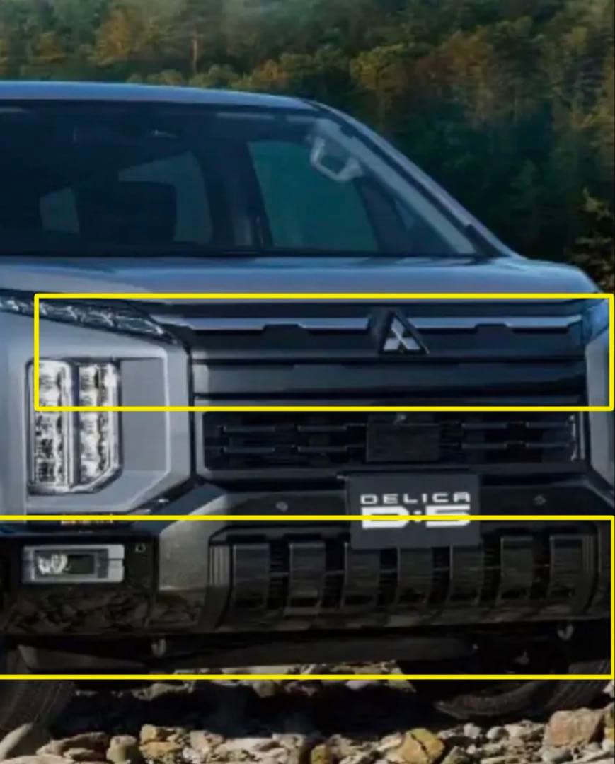 新型デリカD5(CV1W)の純正品フロントロアバンパーセット - メルカリ