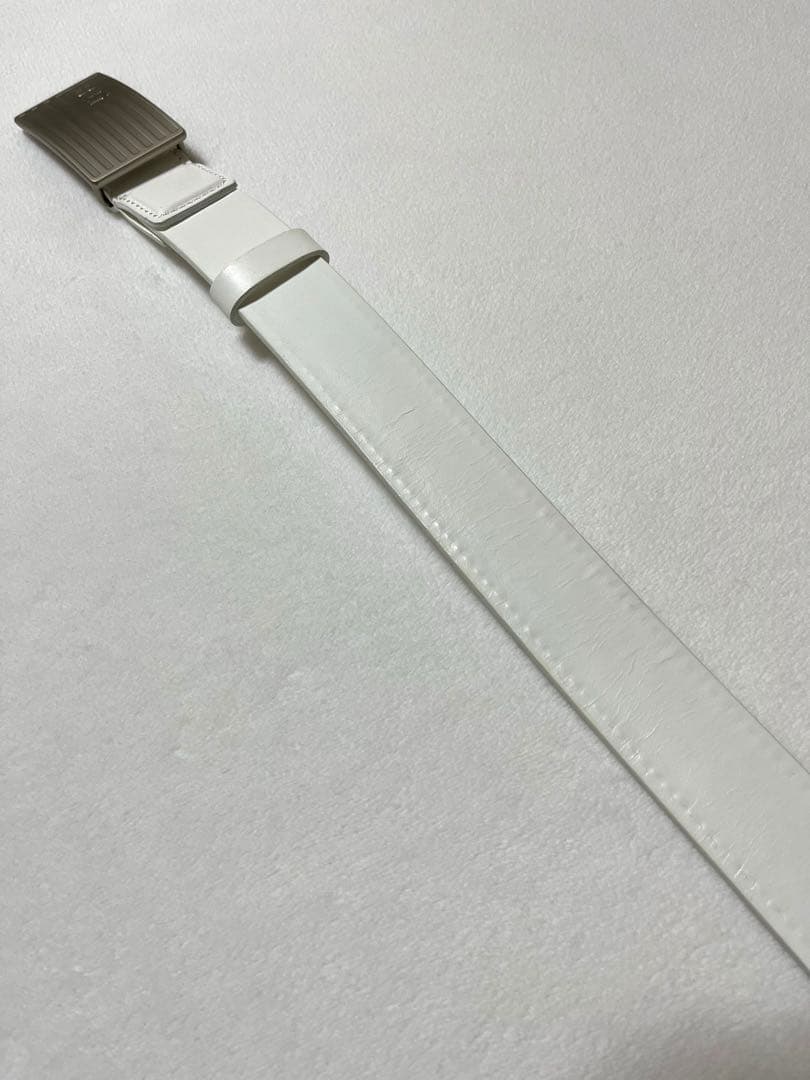 BRIEFING】ホワイトレザーゴルフベルト＊メンズベルト＊ブリーフィング