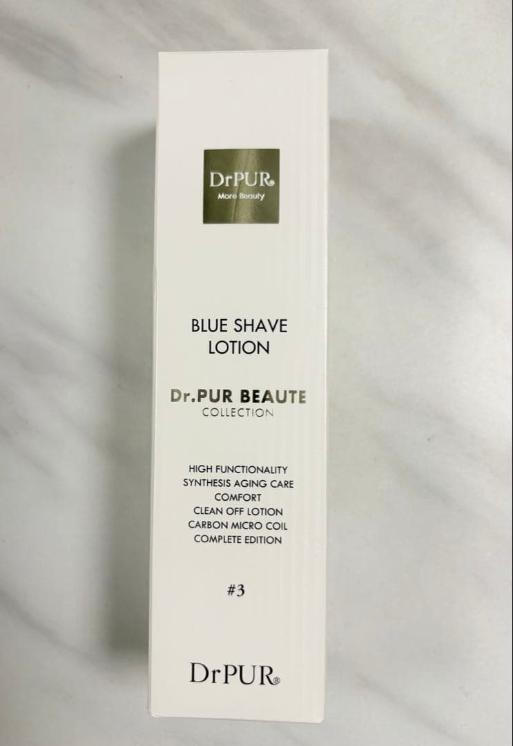 【新品】Dr.PUR BEAUTEピュールボーテ #3 ブルーシェーブローション 3 BLUE SHAVE LOTION ┃ドクターピュールボーテ