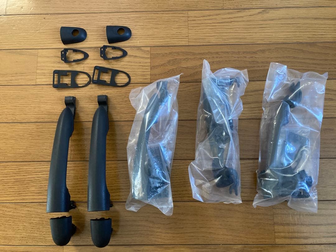 カングー2 黒樹脂　ドアハンドル　5本セット co-bdh-001.jpg