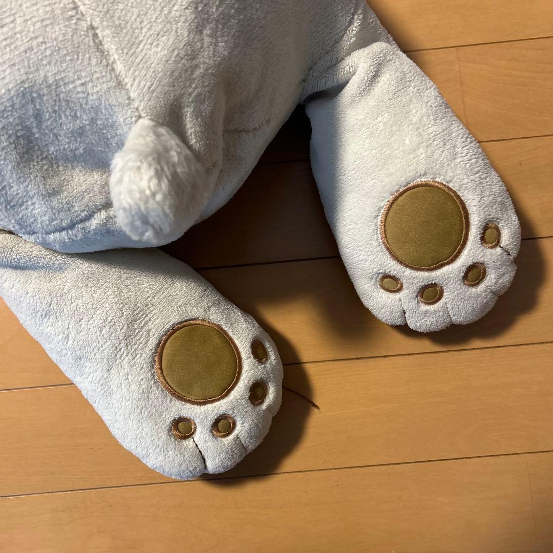 ニトリ しろくま パパ ぬいぐるみ 抱きまくら NITORI - メルカリ