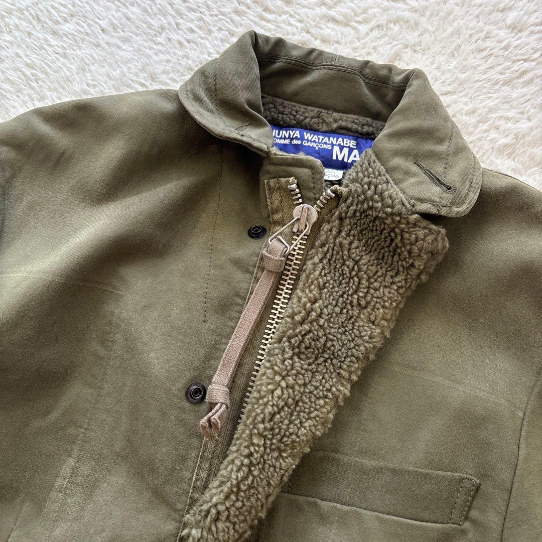 ジュンヤワタナベ コムデギャルソンマン 06AW ミリタリージャケット 内