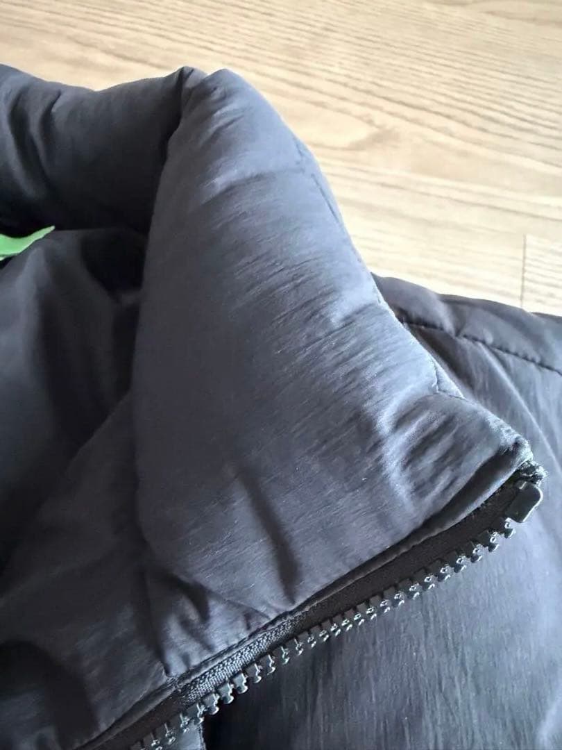やや白っぽい汚れあり シヌーン sinoon ダウン ジャケット 黒 韓国