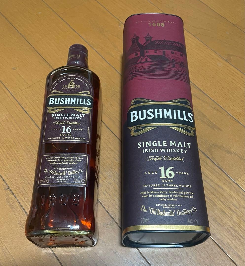 BUSHMILLS 16年 シングルモルトウイスキー - メルカリ