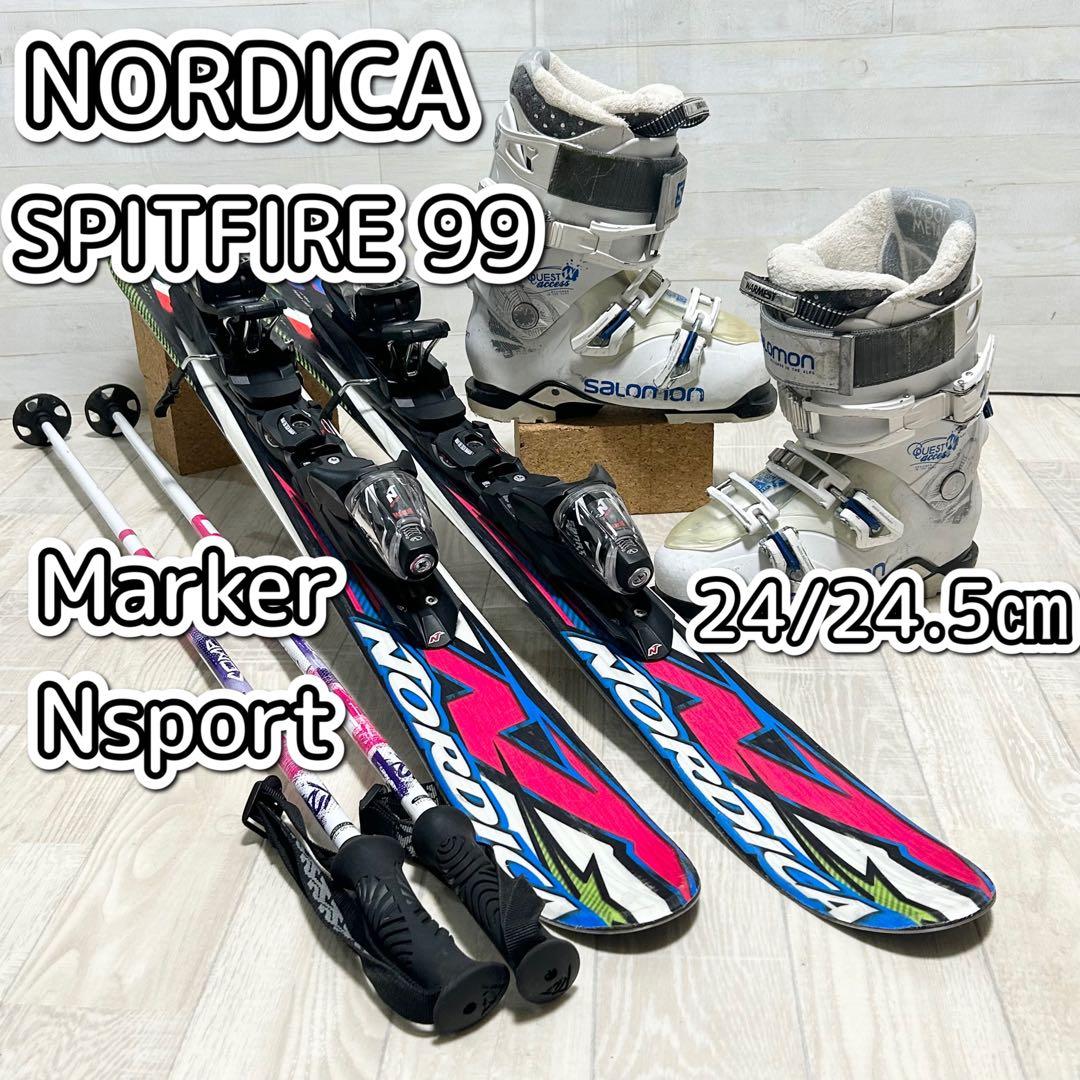 ノルディカ SPITFIRE 99、マーカー Nsport 、ブーツ、ストック付