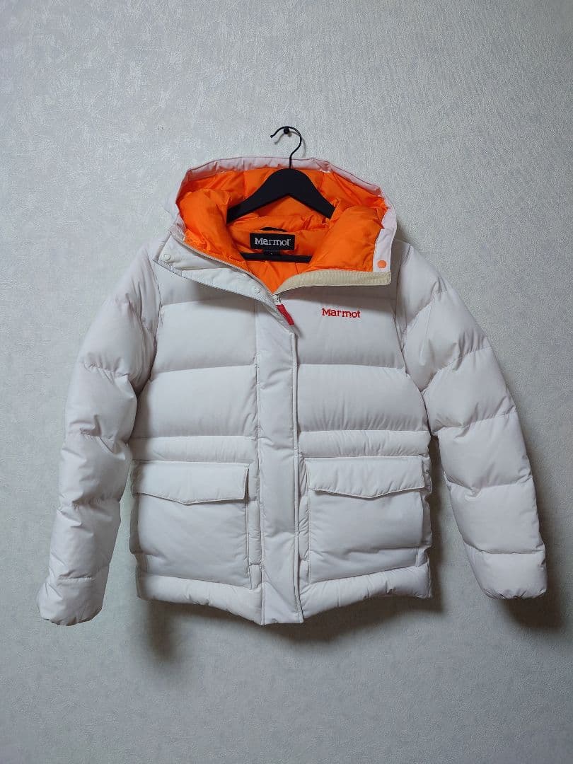 Marmot ホワイト 白 ダウンジャケット レディース S Marmot ホワイト 白 ダウンジャケット レディース S - メルカリ