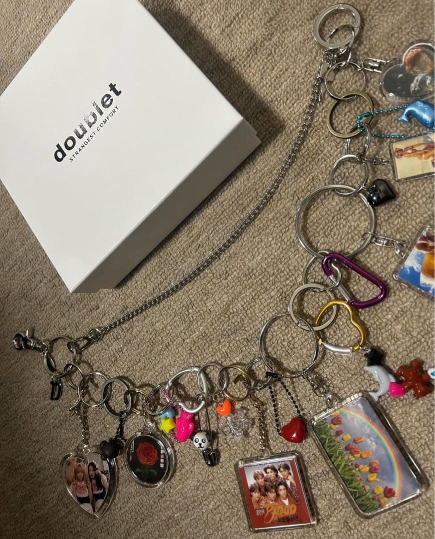 美品24AW doublet × st company キーチェーン 115P△ - メルカリ