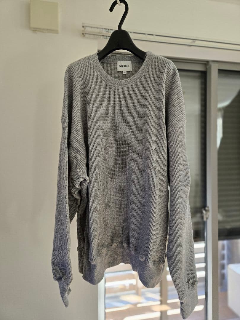 【試着のみ】FAKIE STANCE フェイキースタンス　サーマル #グレー FAKIE STANCE（フェイキースタンス）Thermal Long Sleeve - birnest