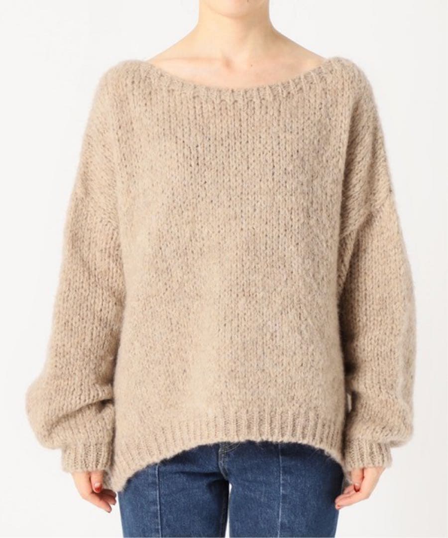 RN☆プロフ必読☆ 様専用 別注ボートネックスリットプルオーバー