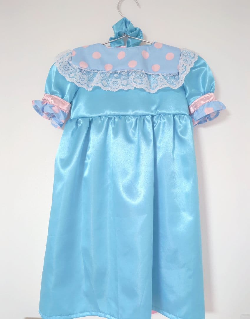 ガウン、ヘアバンドのセット 110cm ミニー パジャマパーティー