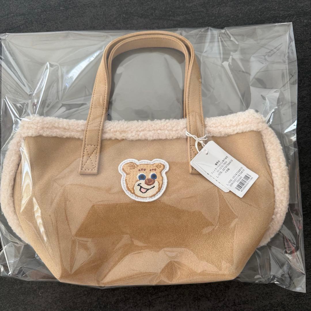 LOVERARY BY FEILER オールドテディ ワッペンボアトートバッグ - メルカリ