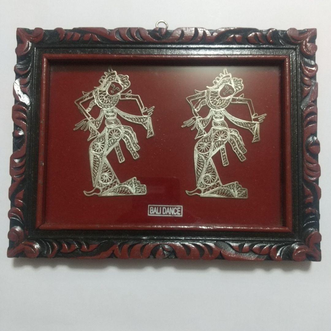 バリ島 銀線細工 ワヤンクリ インドネシア 影絵芝居 操り人形 - メルカリ