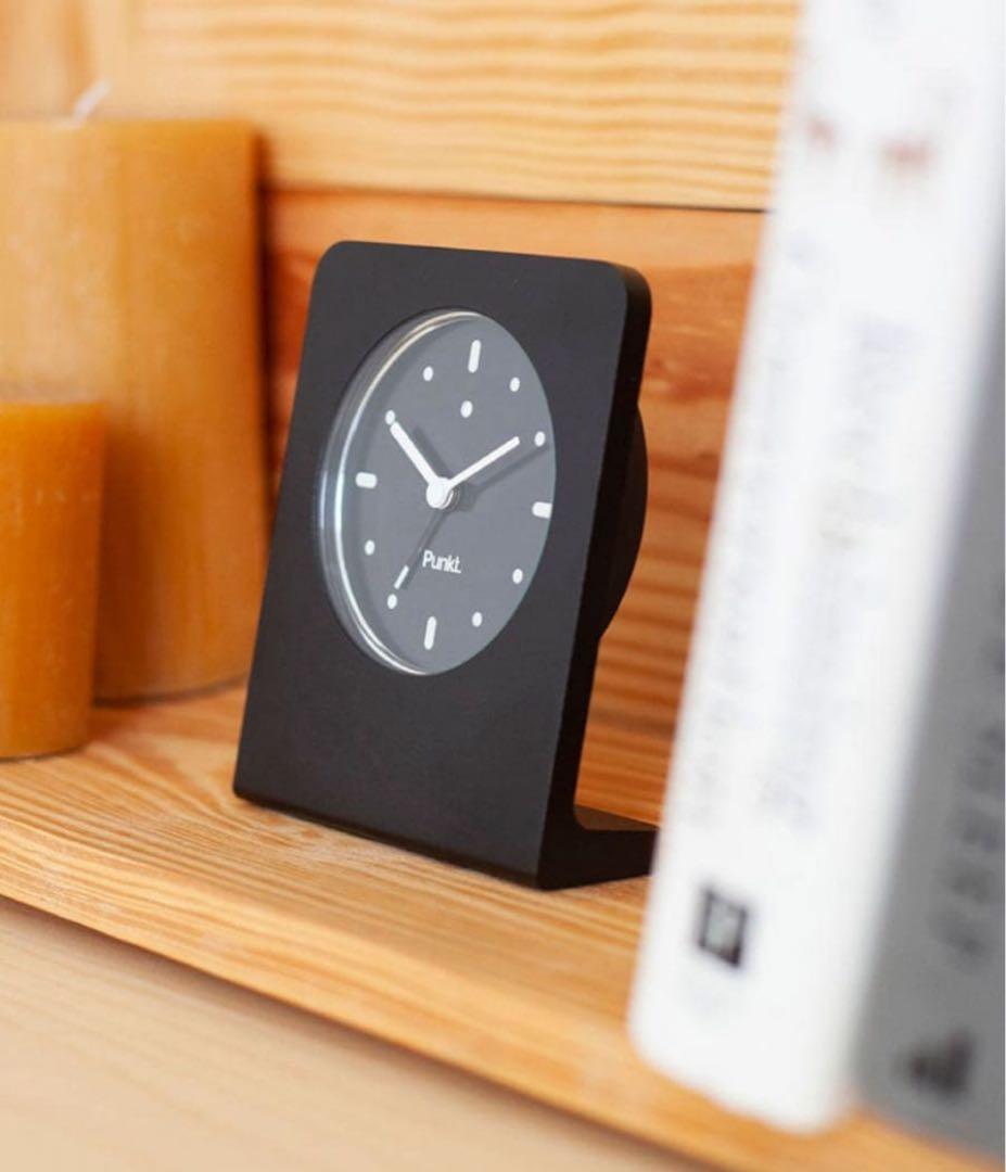 【2時間限定価格】Punkt. AC02 置時計 ブラック Punkt. AC02-BK プンクト 置き時計 – 東京ウォッチスタイル
