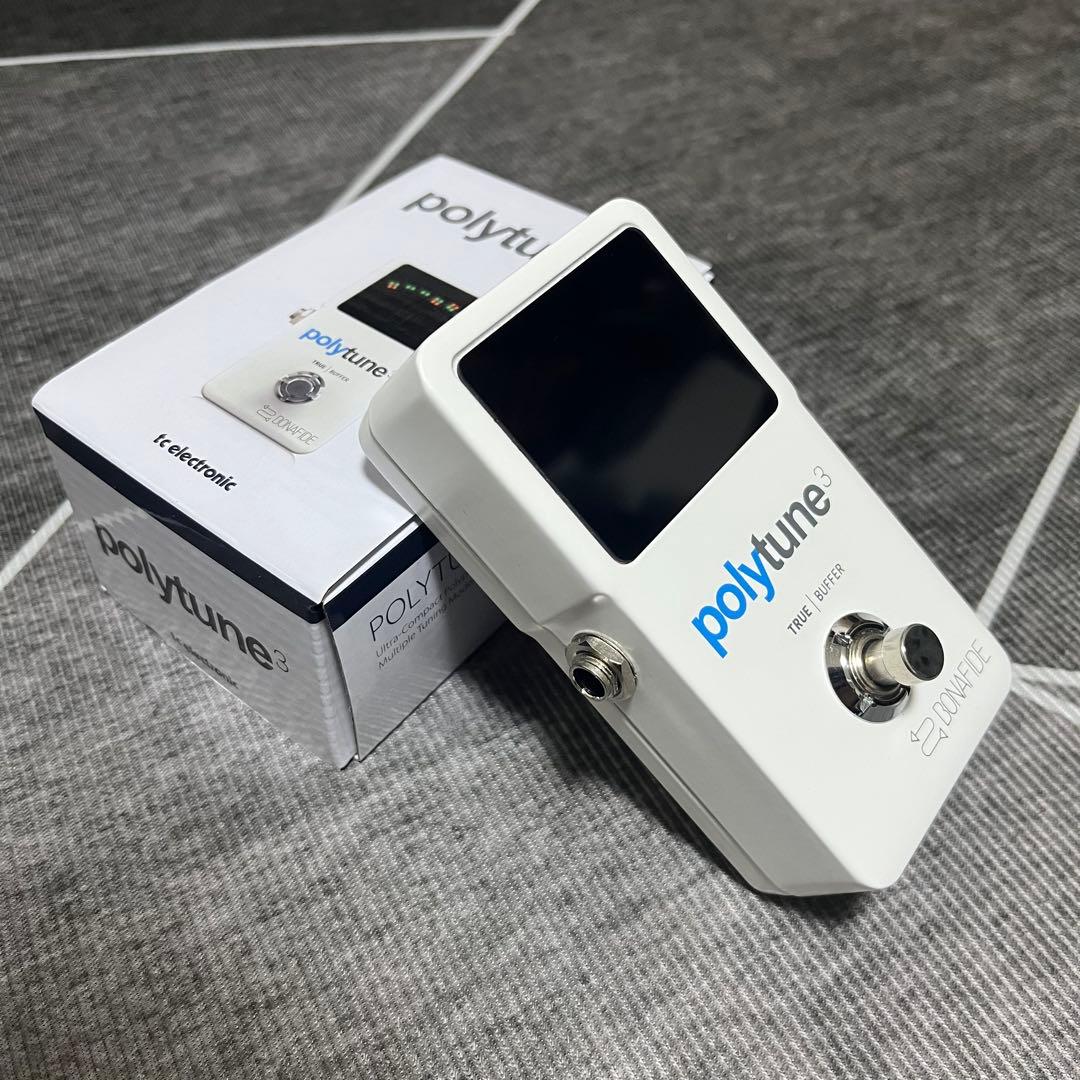 tc electronic／polytune 3 TC Electronic POLYTUNE 3 チューナー ビルトインバッファー ペダル