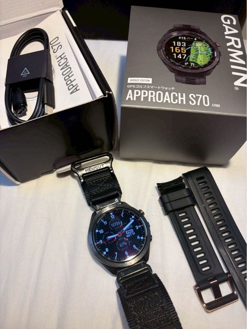 Garmin Approach S70 GPSナビウオッチ Approach S70 47mm | スマートウォッチ | Garmin 日本