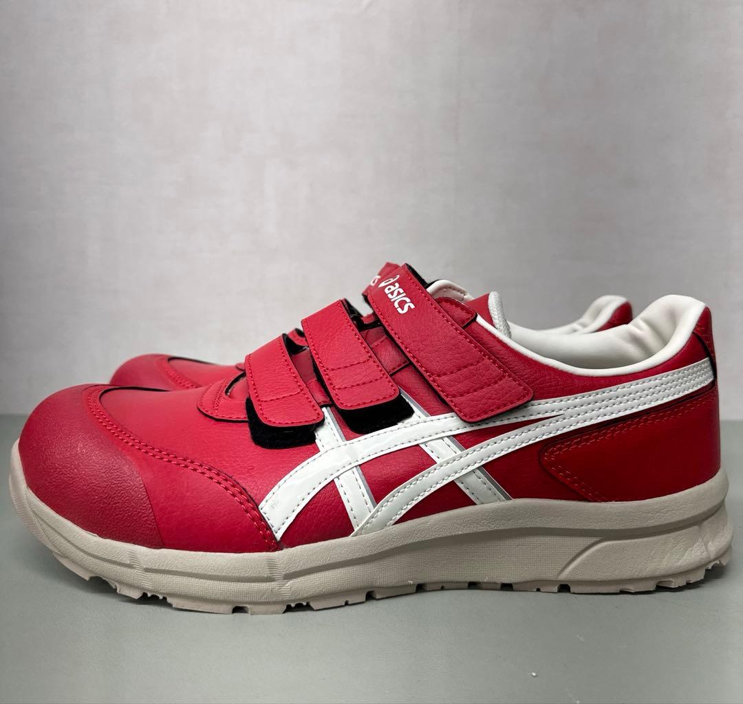 ゆうき　新品　アシックス ウィンジョブ CP301 レッド　28.0cm