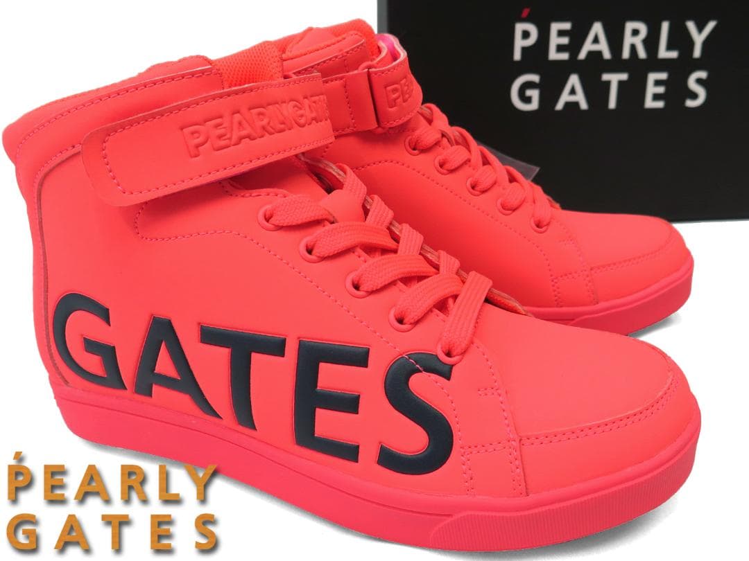 【専用】展示品●パーリーゲイツ●サイドロゴ　ミドルカット　スパイクシューズ 楽天市場】♪ 早春ゴルフ応援価格！【PREMIUM CHOICE】PEARLY GATES