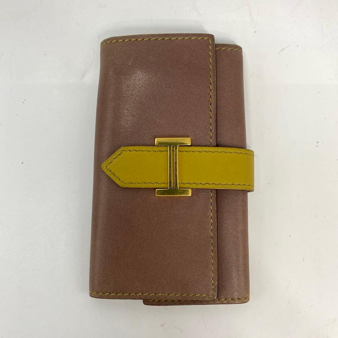 エルメス キーケース 6連 鍵 ベアン 革 FR367 - メルカリ