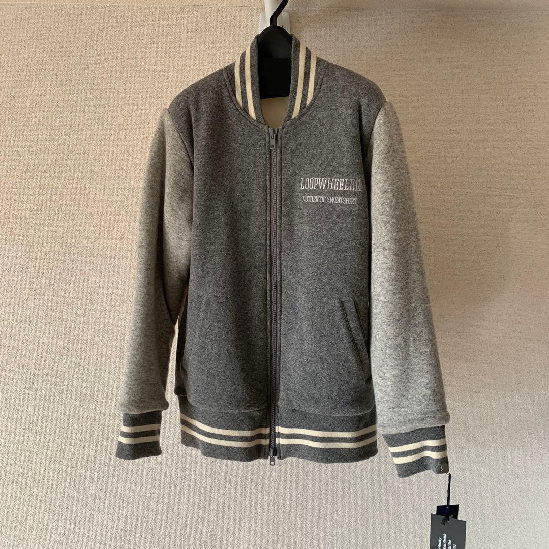 ぐ*ん様 LOOPWHEELER ループウィーラー　背面ダウン入りスタジャン 2026年最新】ループウィラー スタジャンの人気アイテム - メルカリ