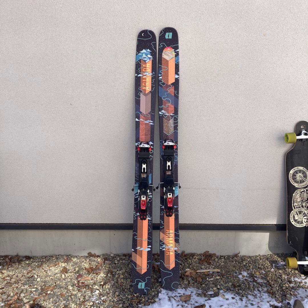 ARMADA ￼VJJ スキー板 165cm ツアービンディング シール付き - メルカリ