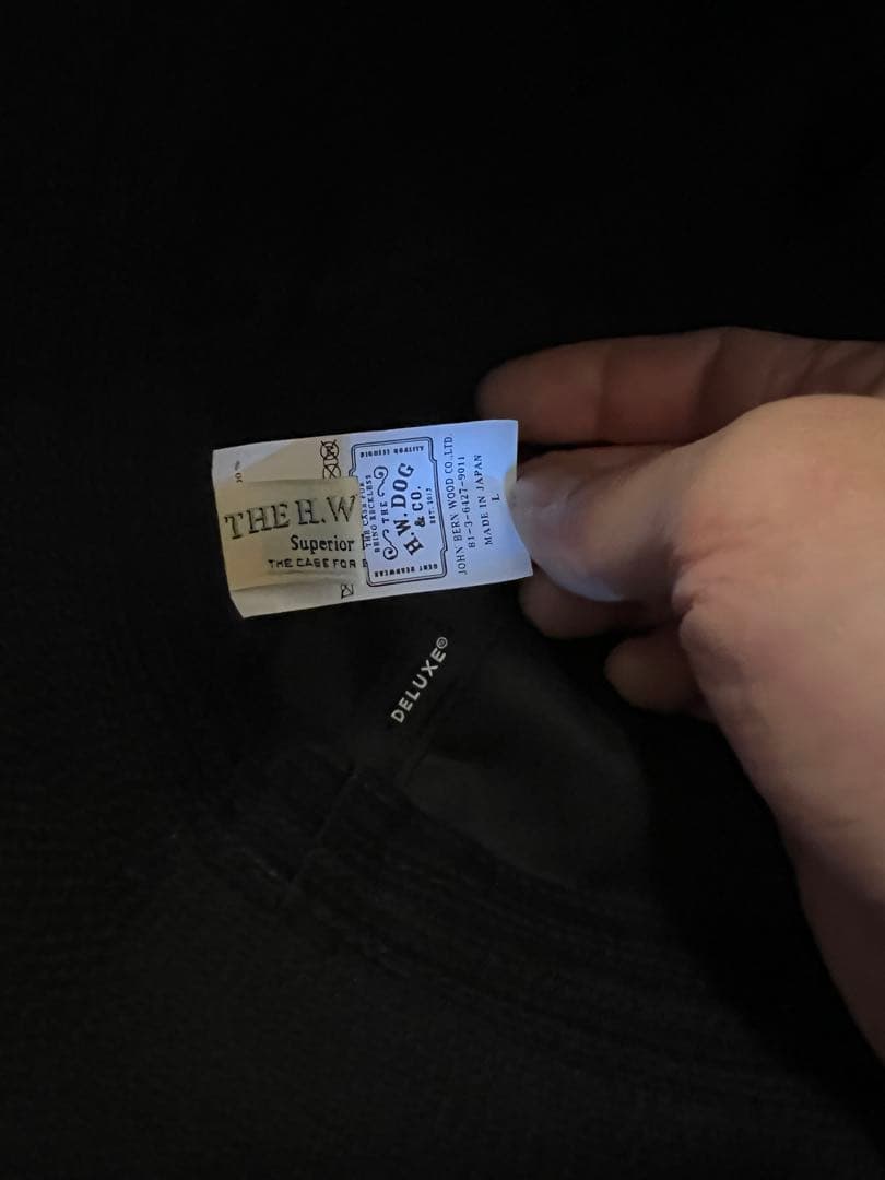 THE H.W.DOG&CO × DELUXE セーラーハット 試着のみ 定価