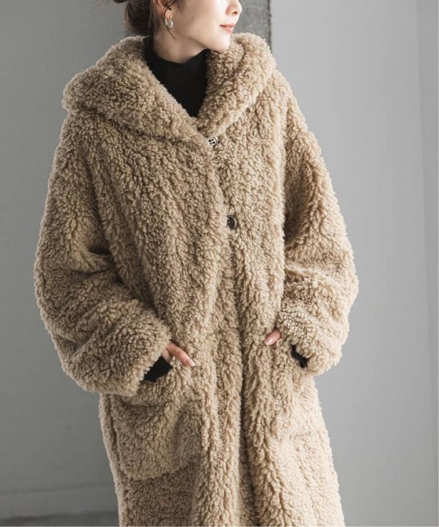 正規品 TATRAS DEDA ボア エコファー ロングコート タトラス デダ