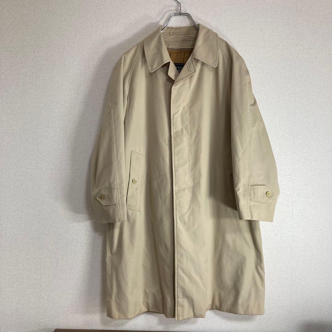 Burberrys ステンカラーコート ベージュ 裏地チェック柄 C-TK83 - メルカリ