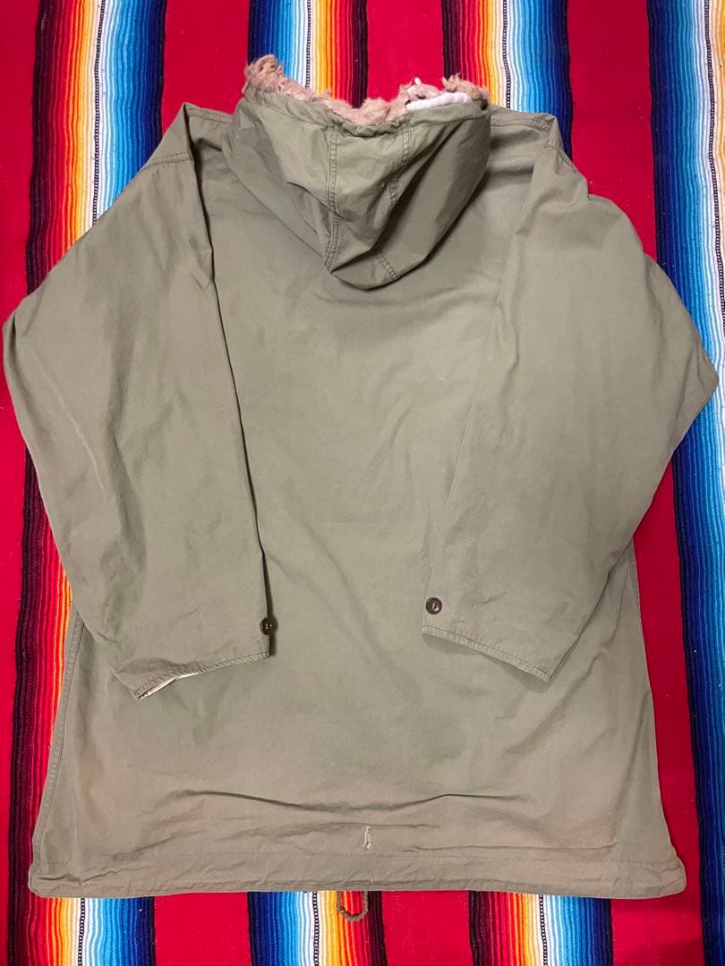 40s 米軍 スノーパーカー スモッグ U.S.Army リバーシブル M-42