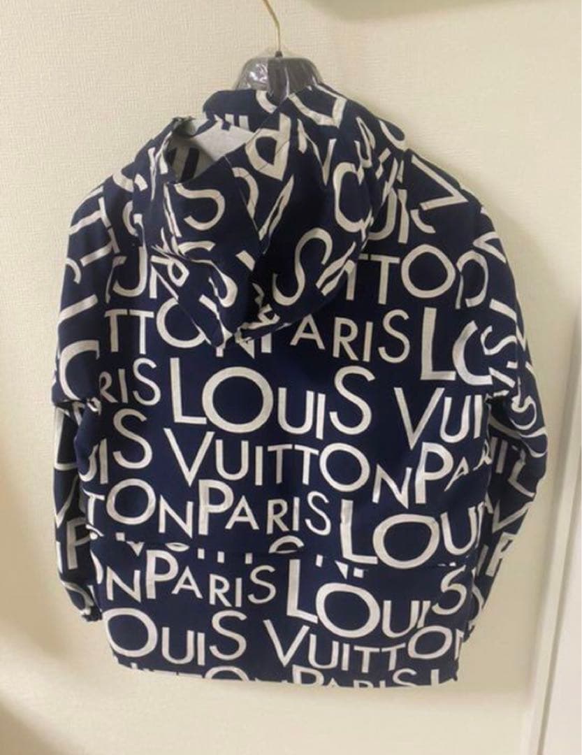 ルイヴィトン パッカブルギャラクシー ブルゾンパーカー ネイビー S〜M
