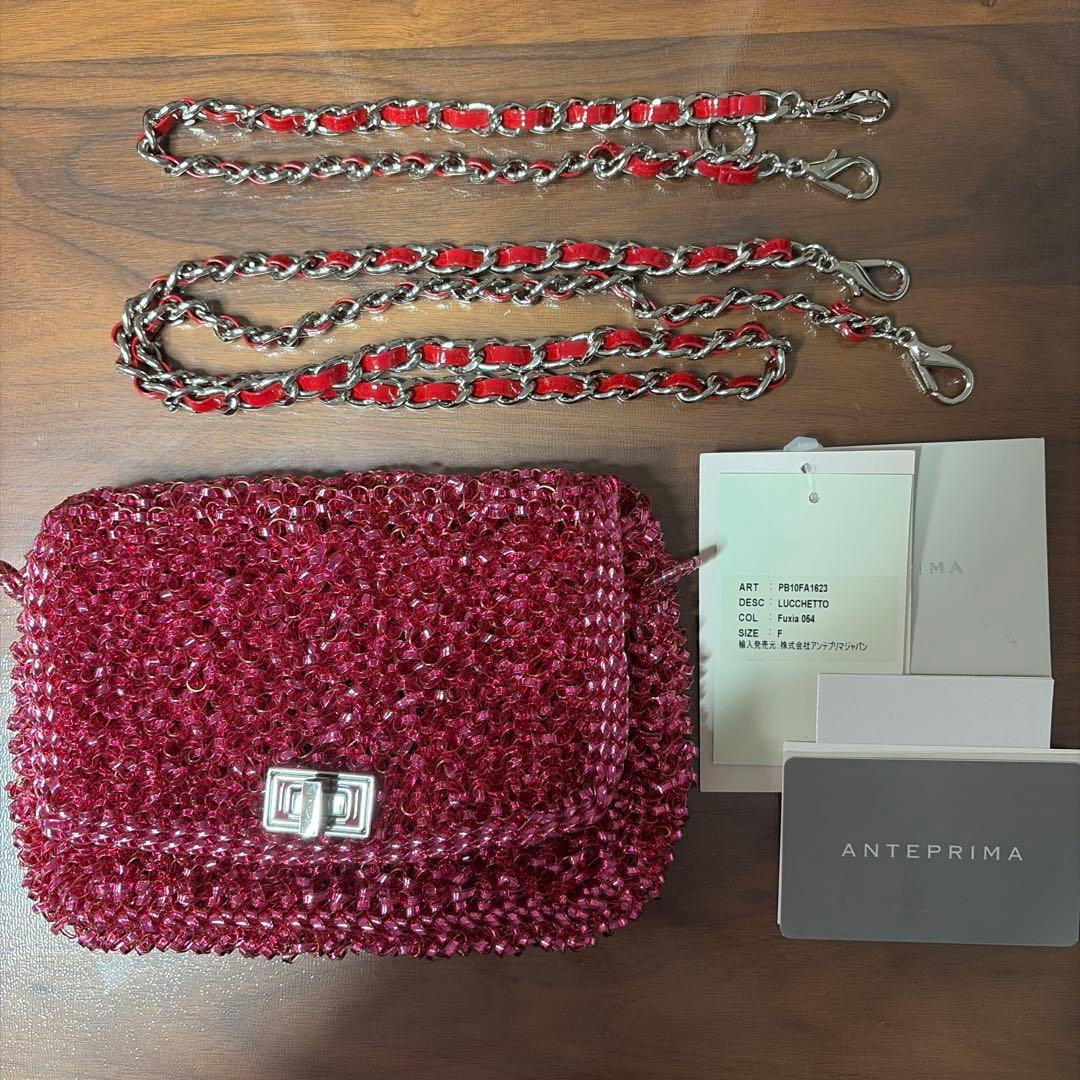 アンテプリマ ワイヤーバッグ ルッケット フクシアピンク ルッケット/フクシアピンク ｜ 【公式】アンテプリマ オンラインストア