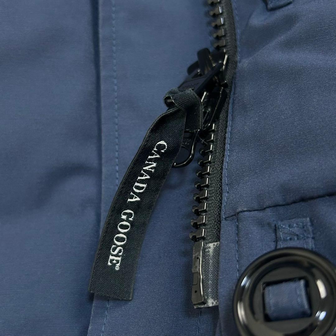 5632【人気カラー】カナダグース☆ファー付きダウンジャケット