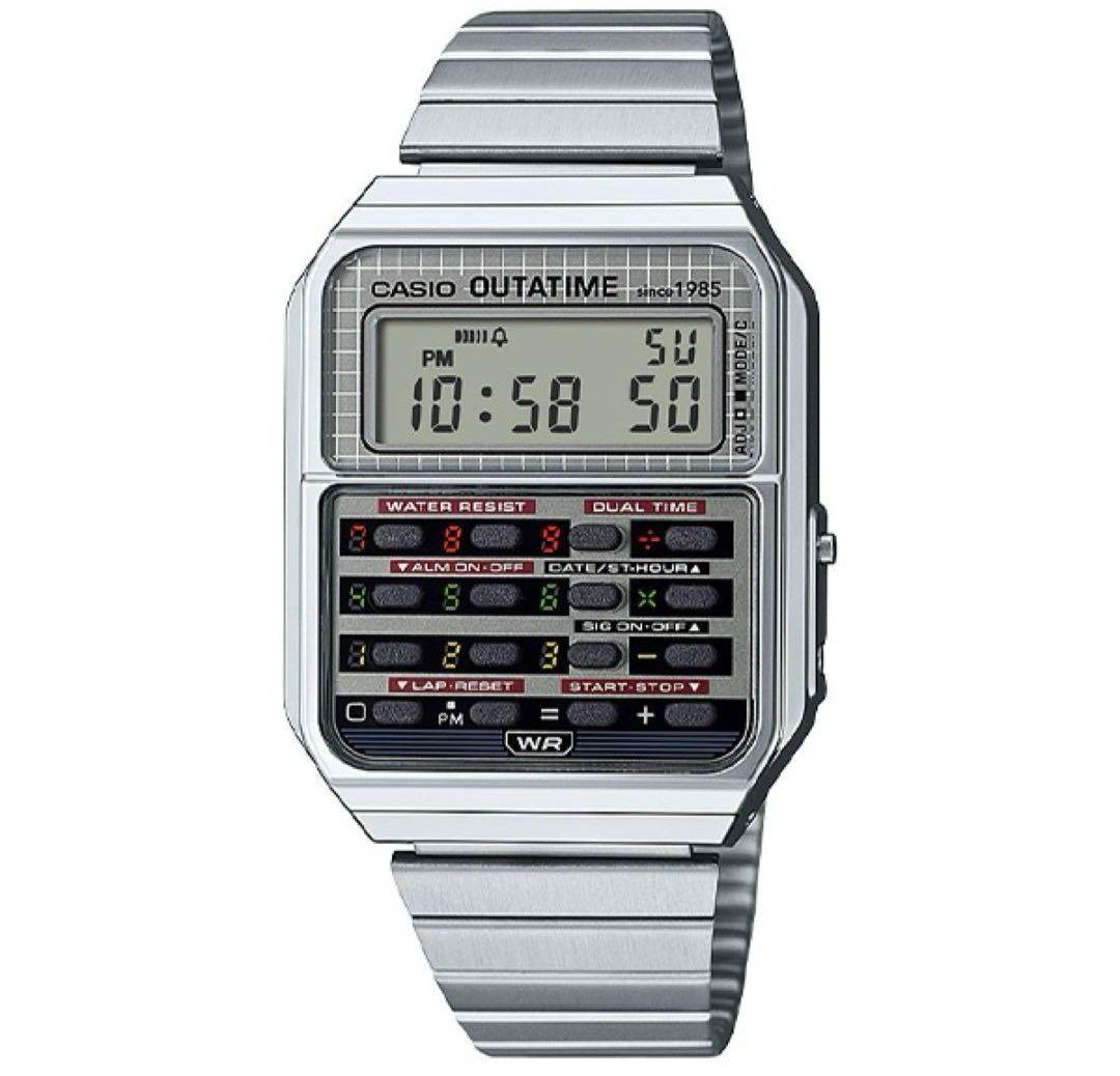 CASIO BACK TO THE FUTURE バック・トゥ・ザ・フューチャー CA500WEBF-1A | CASIO VINTAGE Silver | CASIO