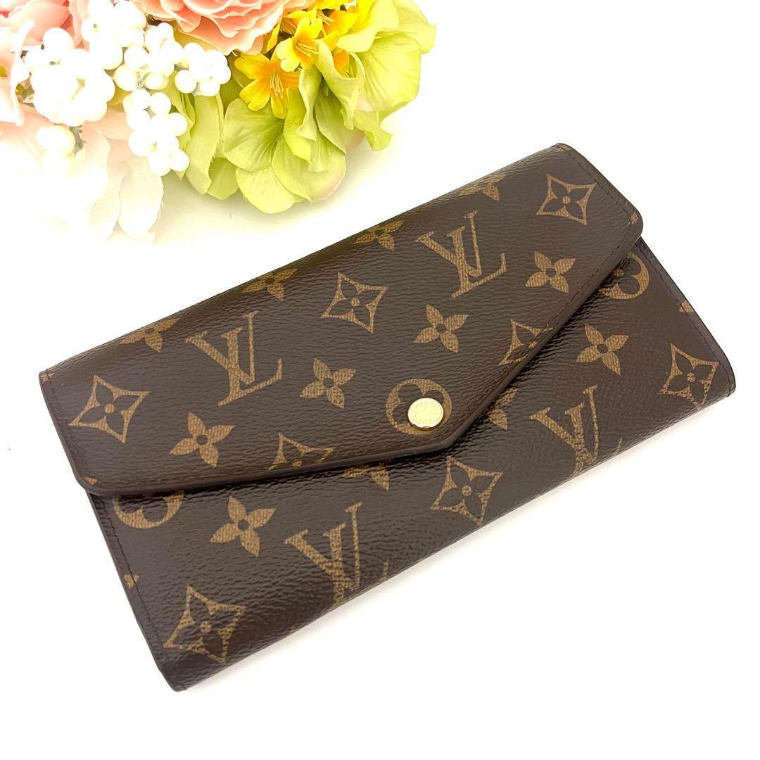 ポルトフォイユサラ 新型 モノグラム フューシャ LOUIS VUITTON - メルカリ