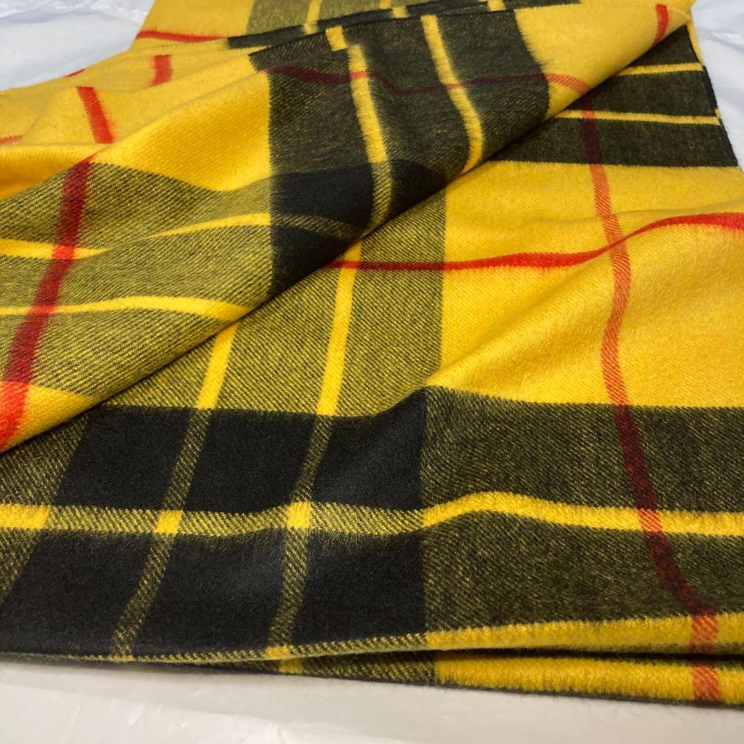 極美品 ジョンストンズ カシミヤ100％ 大判ストール マクラウドオブ