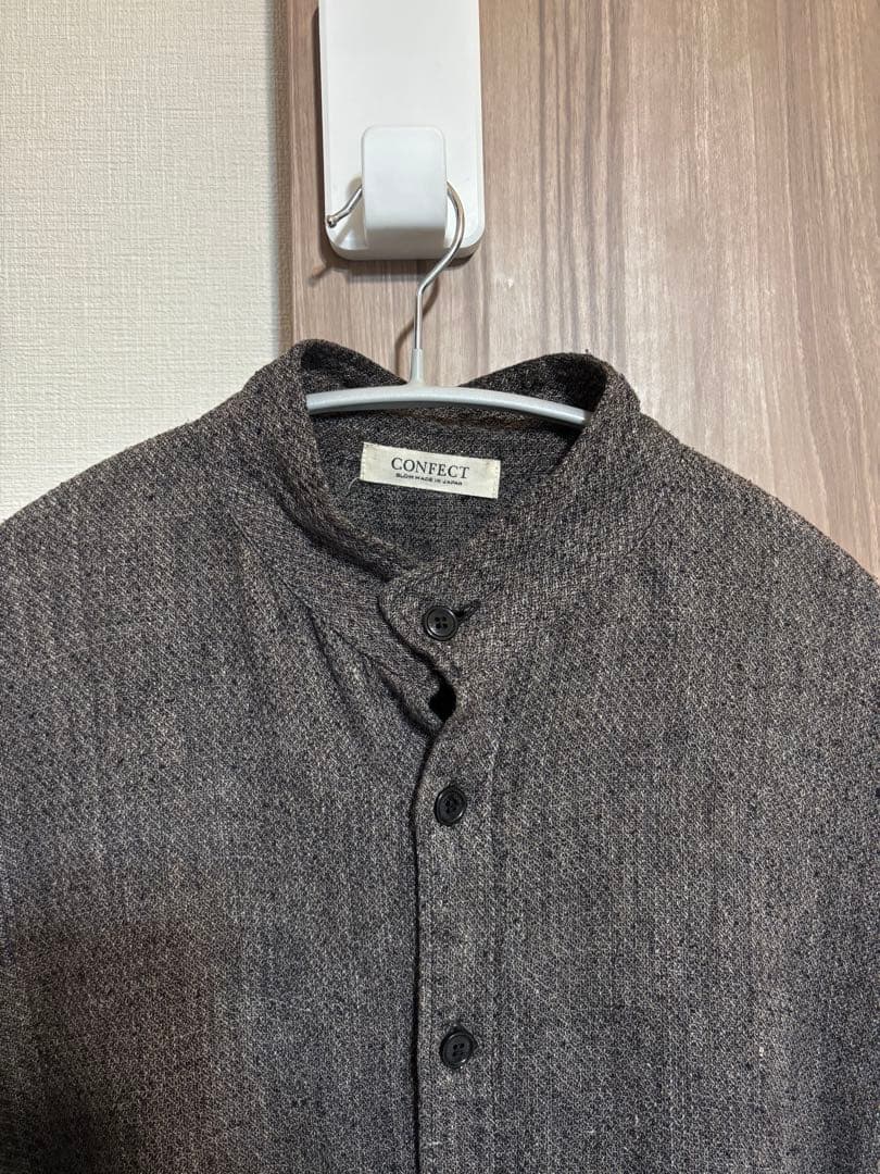 CONFECT リネンシルクスモックシャツ