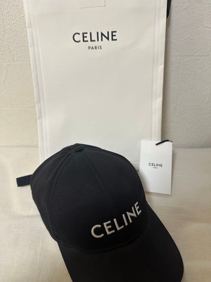 CELINE ベースボールキャップ　Mサイズ 楽天市場】セリーヌ CELINE ベースボールキャップ ブラック メンズ