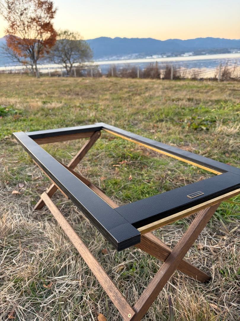 asobi FACTORY グレイスフルテーブル ブラックエデション - テーブル